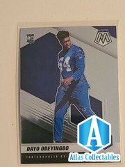 2021 Panini Mosaic Football Dayo Odeyingbo Rookie RC Base #357 Colts